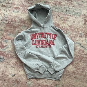 Gray University of Louisiana Hoodie